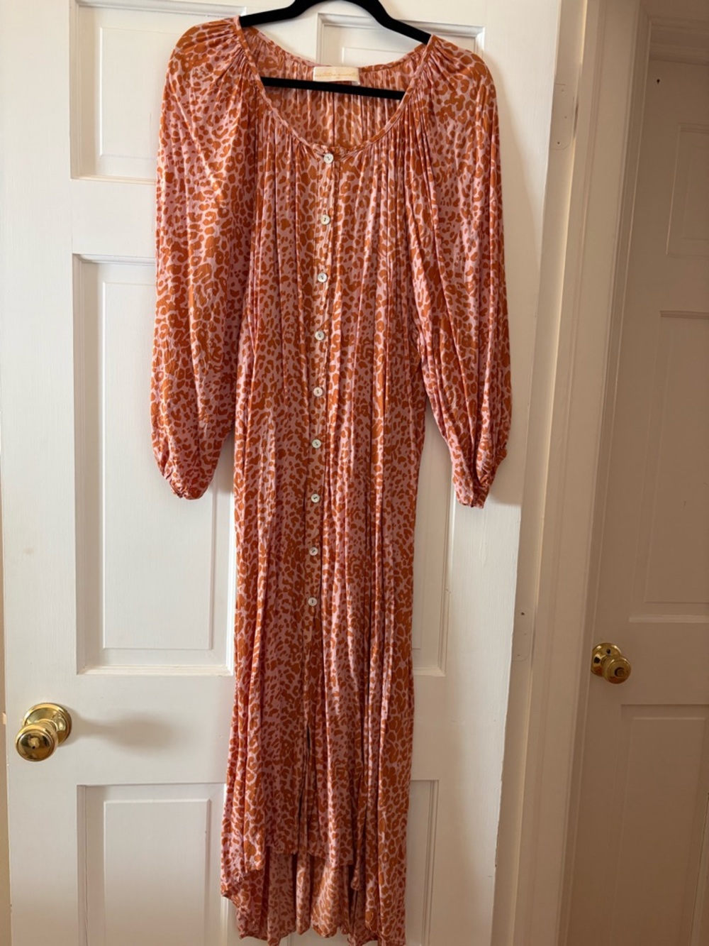 Natalie Martin Alex Midi Dress with sash. Size Medium